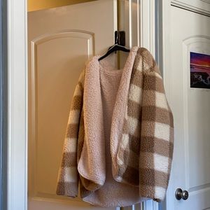 Large stripe jacket